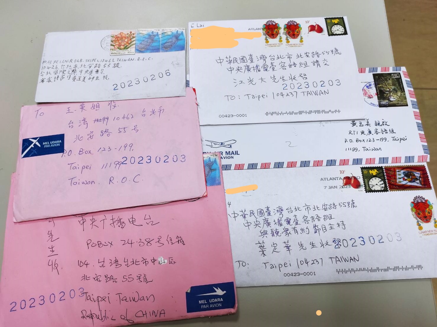 滿滿手寫信和賀卡，像春天的風和太陽，超暖心！