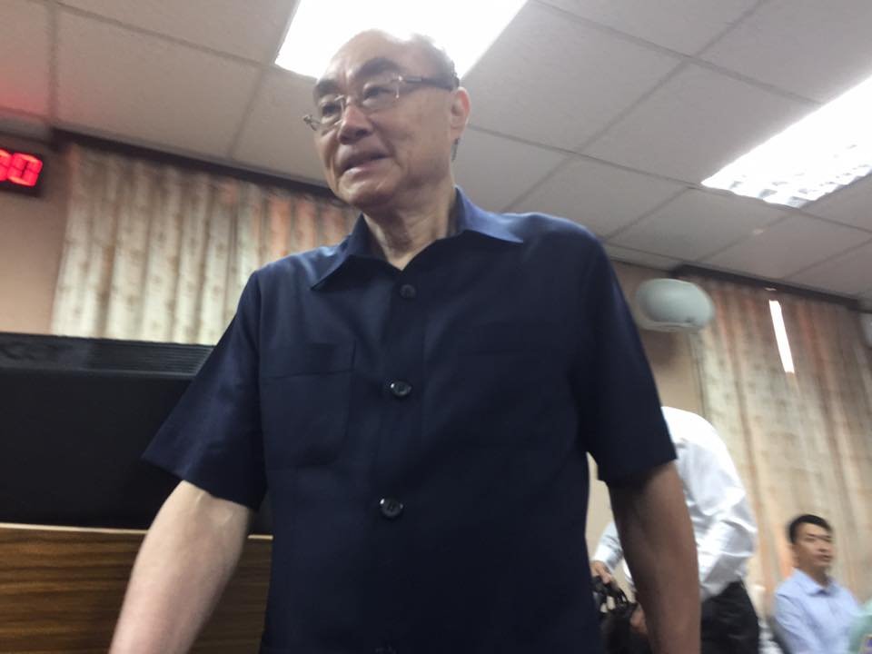 馮世寬視察災變中心 要求重視官兵安全