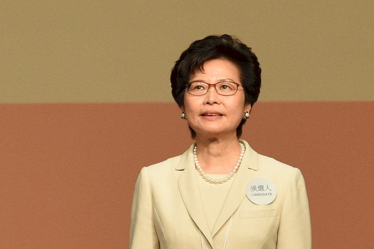 法廣：林鄭月娥特首蜜月期杳然而終