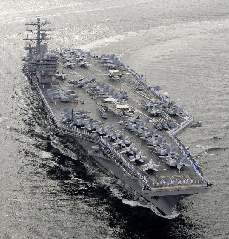 日媒：美航艦睽違近9年 將再度泊靠長崎佐世保