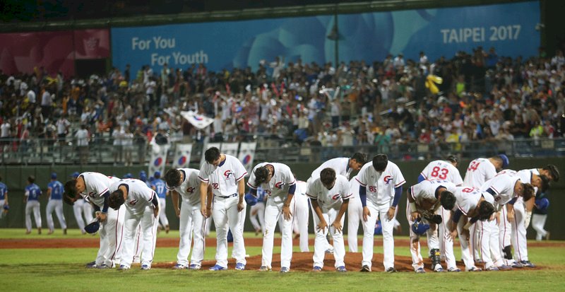 等待棒球逆轉勝 蔡總統遺憾奇蹟沒發生