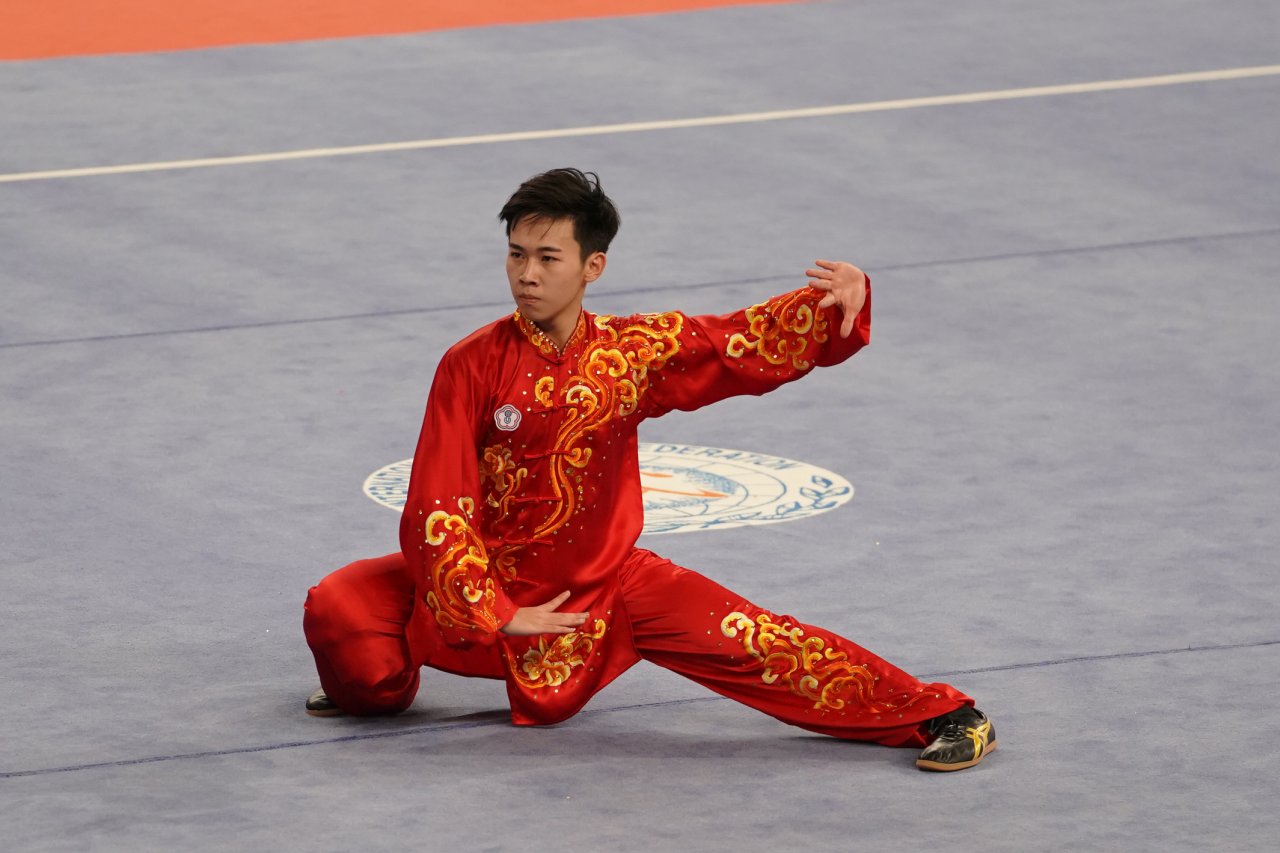 世大運武術男子太極 陳宥崴奪銀牌