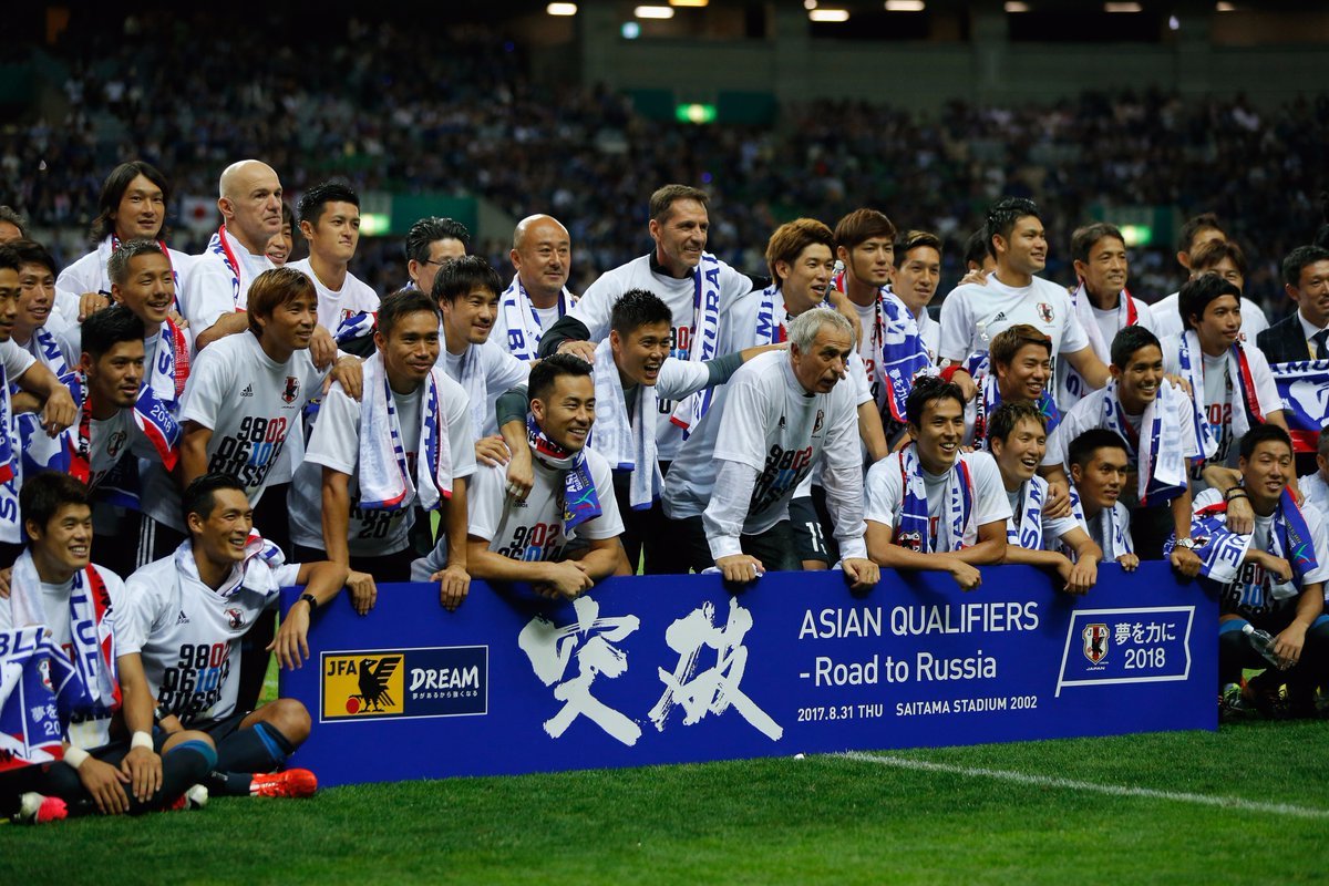 日本擊敗澳洲 第六度闖進世足盃資格賽