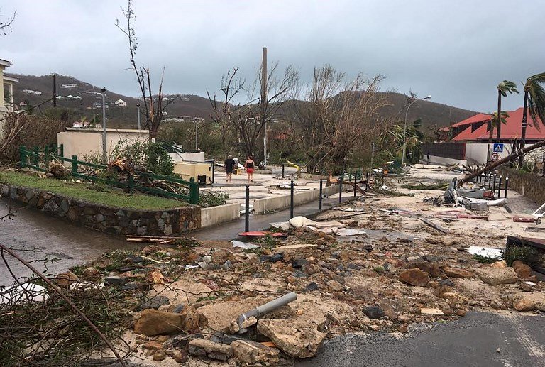 艾瑪襲加勒比海地區 中華民國政府慰問