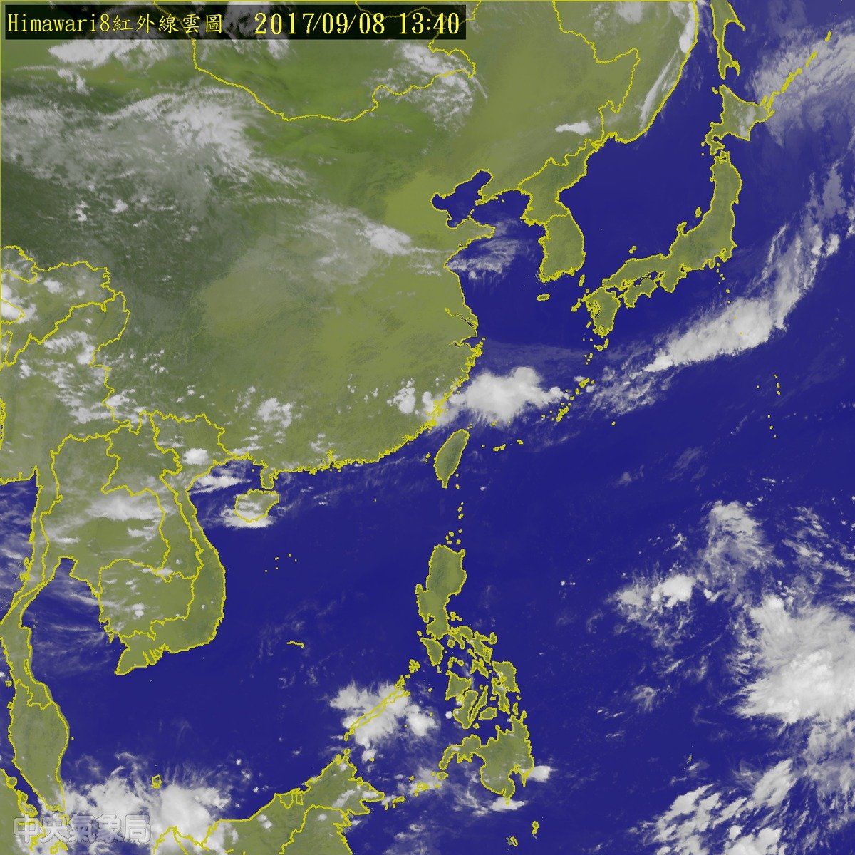 關島附近熱帶雲系 氣象局：成颱機率高