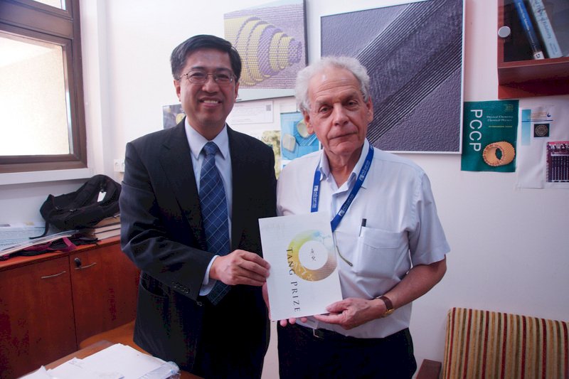 奈米大師田尼告訴陳振川 盼與台灣合作