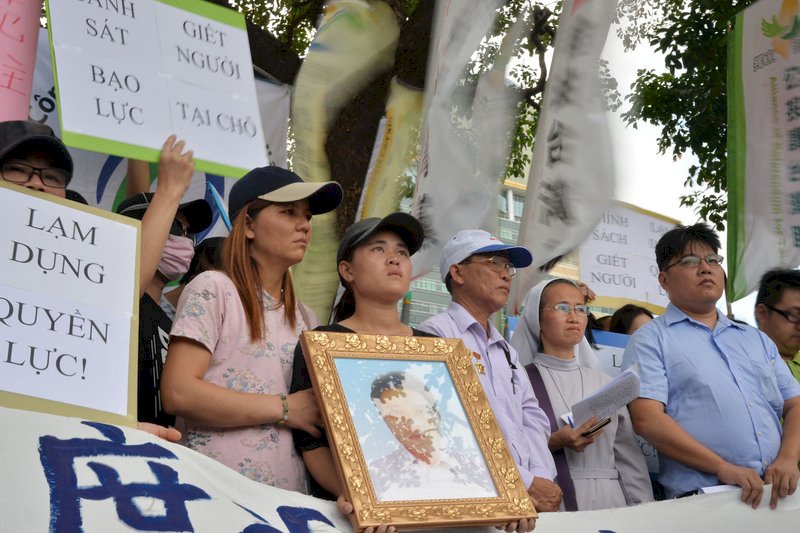 越勞遭警擊斃 家屬20日向蔡總統陳情
