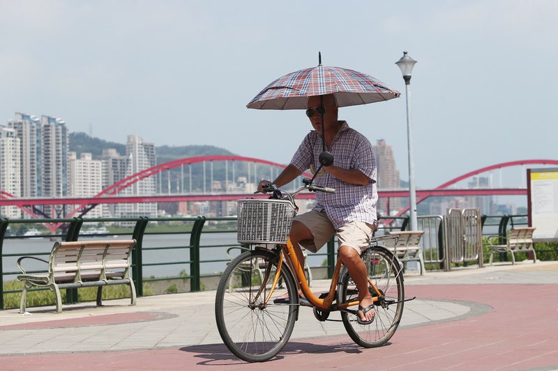 天氣晴朗穩定防曬 大台北上看37度