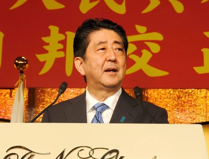 中日建交45週年 安倍出席中國國慶酒會