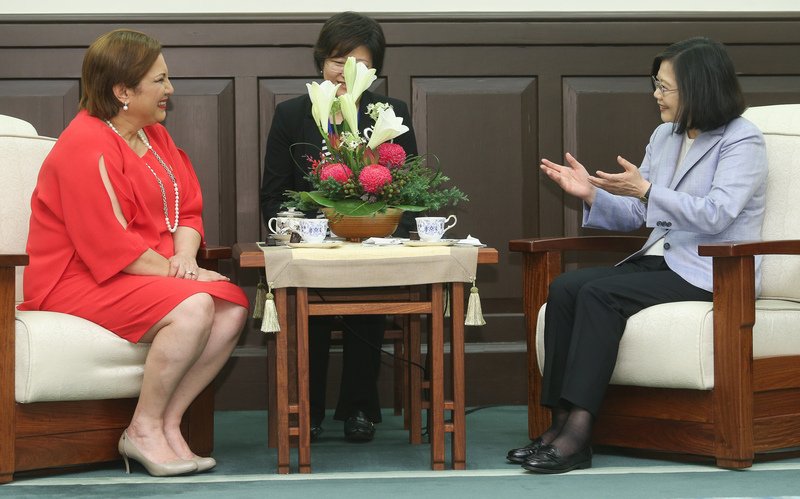 接見宏國副總統 總統：加強採購宏國農產品