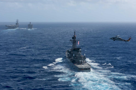朝鮮半島緊張 美日沖繩聯合軍演
