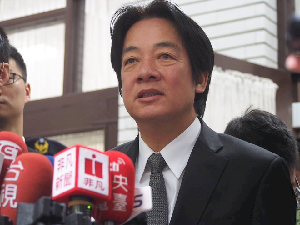 立委提遷都台中 賴清德：需謀定而後動