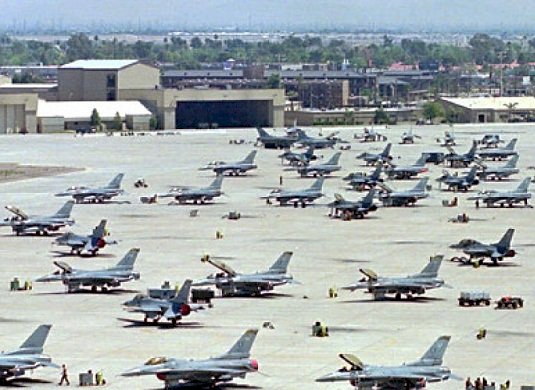 路克基地換裝 我F-16飛官改駐土桑機場