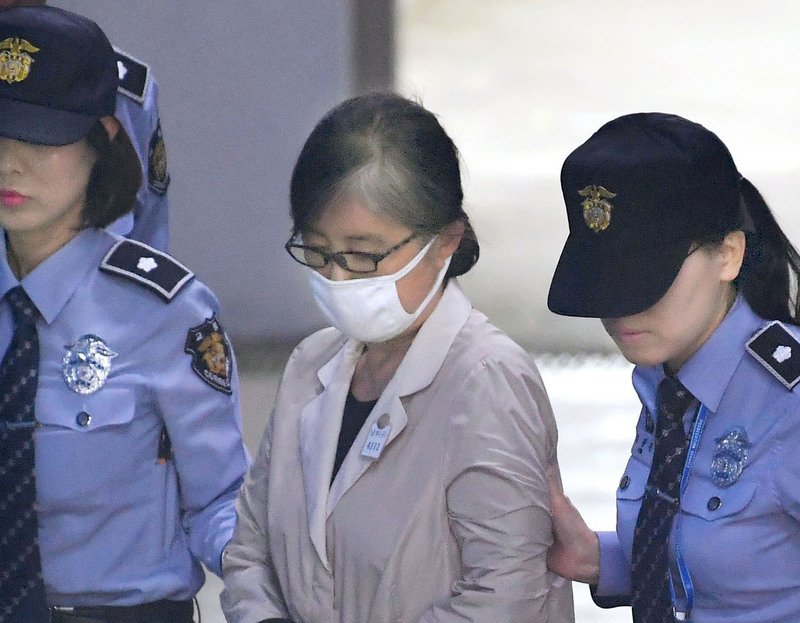 崔順實為女兒升學走後門 二審仍判3年