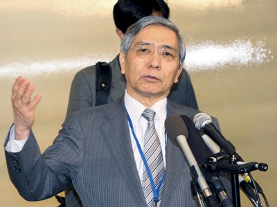 日央行總裁會安倍 未談總裁人事議題