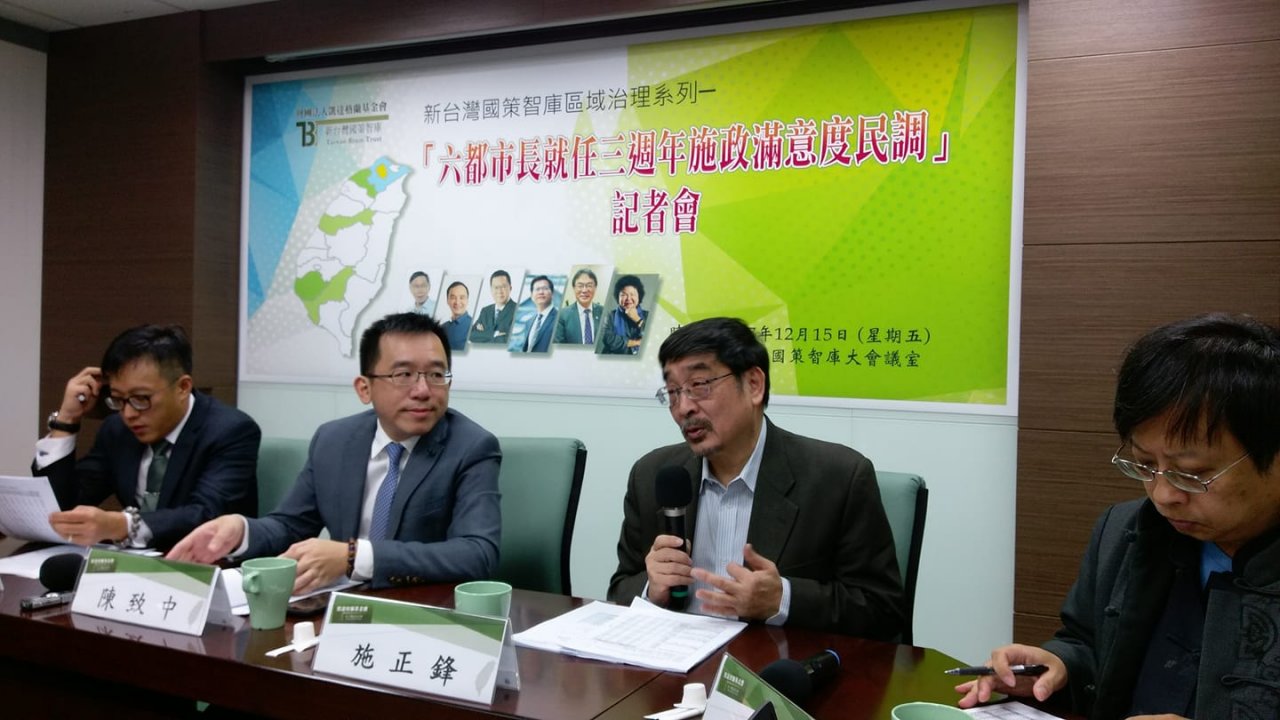 六都滿意度民調 鄭文燦獲跨族群及黨派支持