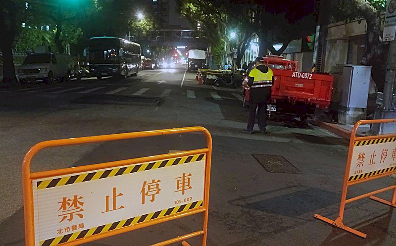 處理陳抗 警政署：撙節警力並兼顧輪休