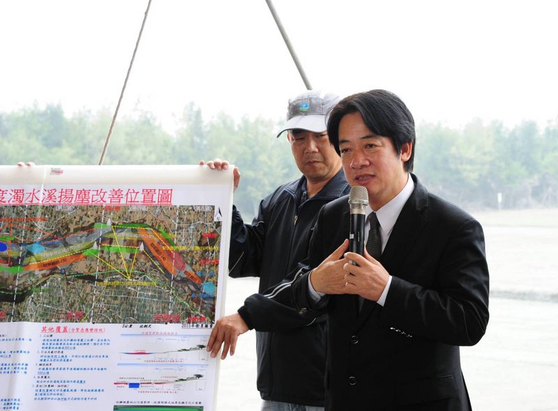 賴揆：濁水溪揚塵治理 須有國家力量介入