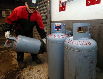 氣價調整  20公斤桶裝瓦斯調降60元