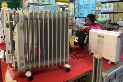 電器取暖 標檢局：注意是否有商品檢驗標識