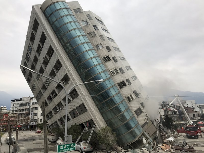 花蓮地震 已知2死219傷177失聯