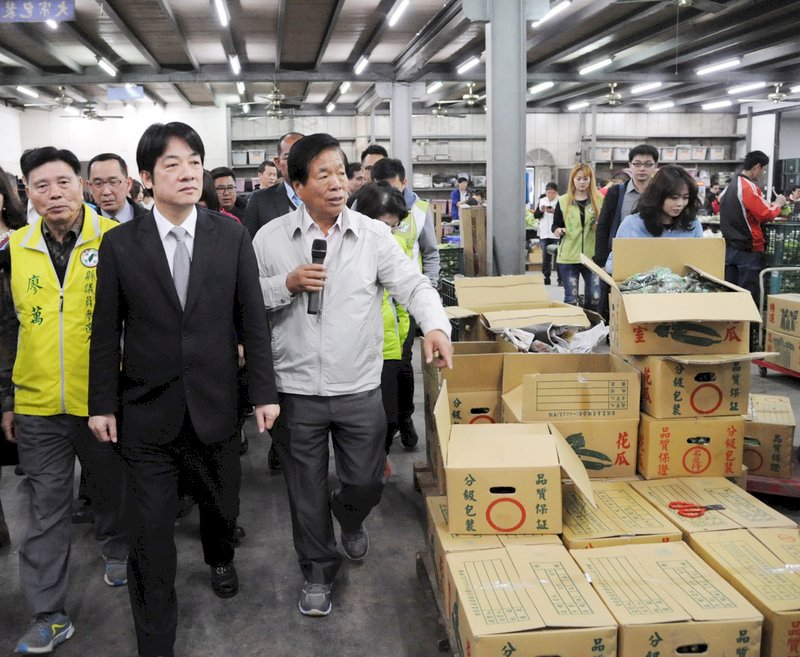 北農事件農民耕鋤  賴揆：農委會埋單