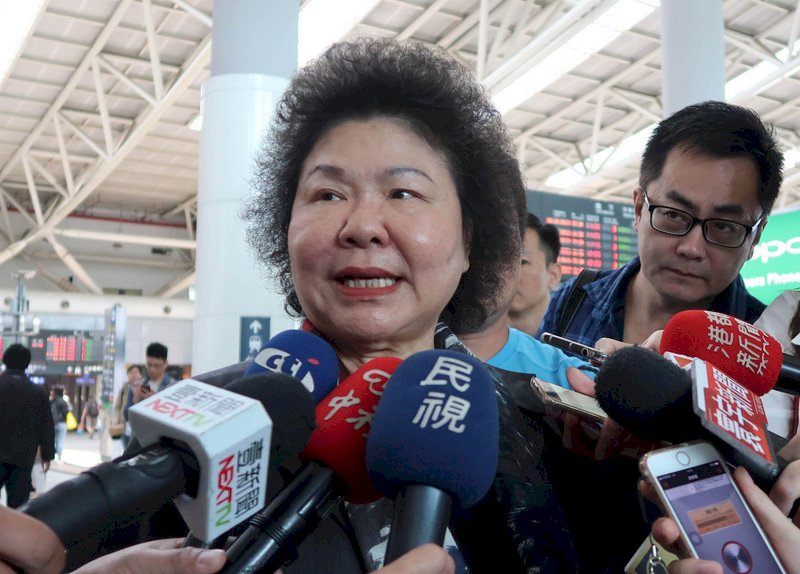 向總統報告訪美成果 陳菊：未討論新職