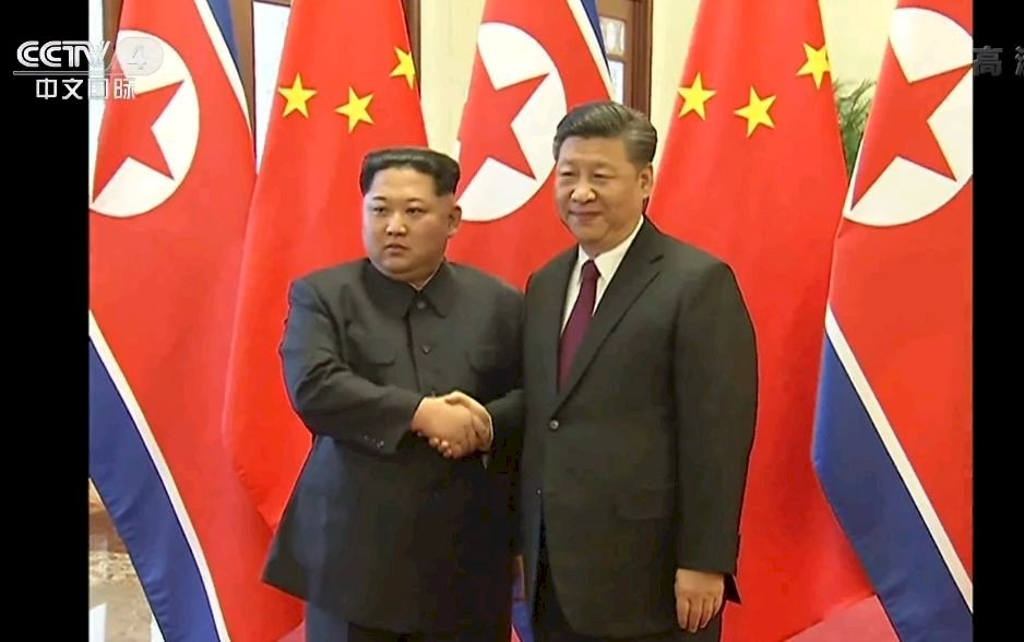 北韓官媒敘述金正恩訪中成員與節要內容