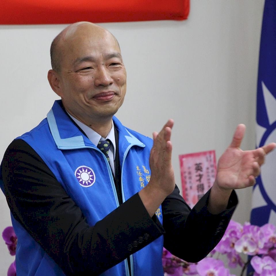 韓國瑜設籍林園 投入高雄市長選舉