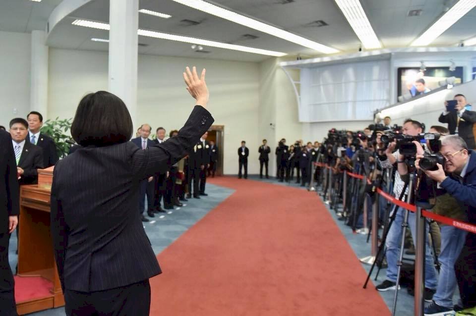 出訪拚外交 總統：走出去國家才有未來