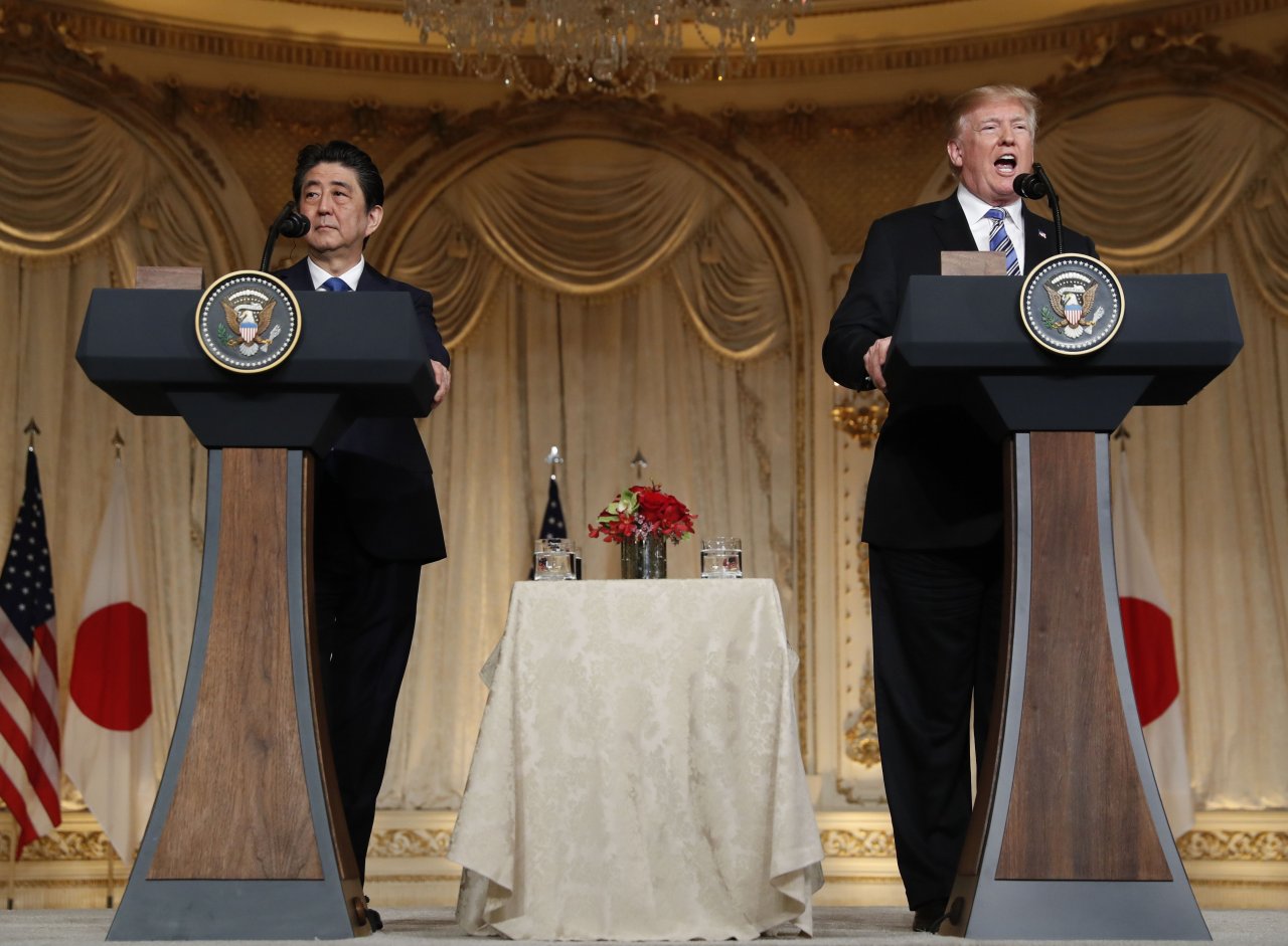 川普談朝鮮半島 盼兩韓和平共存