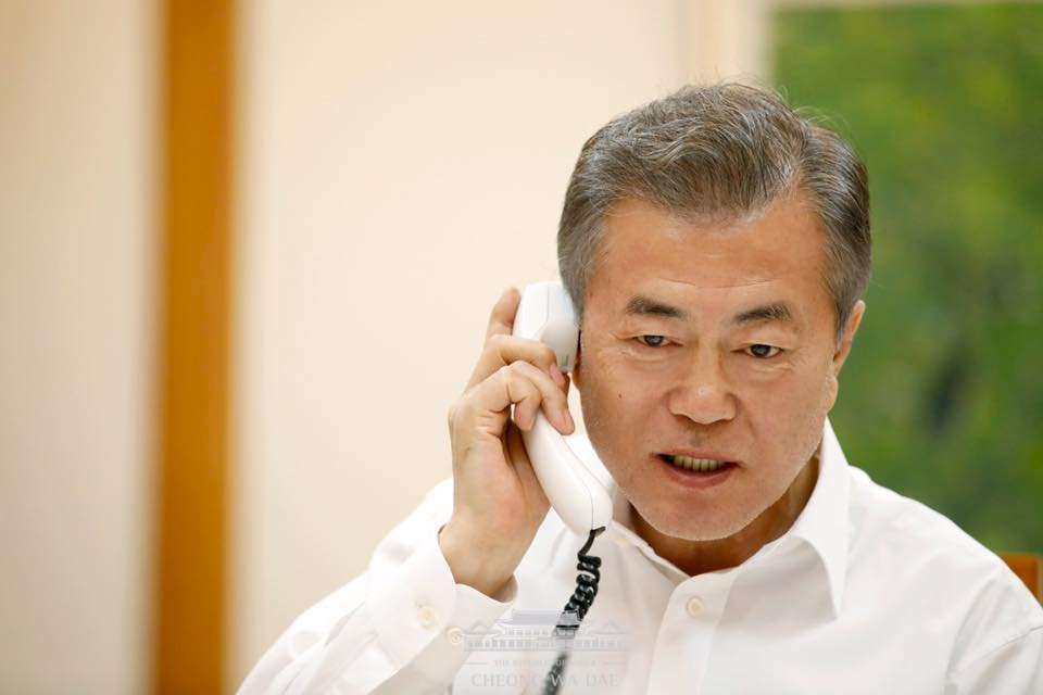 文在寅：日本和北韓應對話談關係正常化