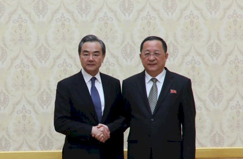 王毅會晤北韓外長 提5個全力支持