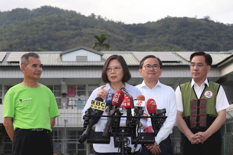紅葉社區災後重建 總統盼成台灣共同價值