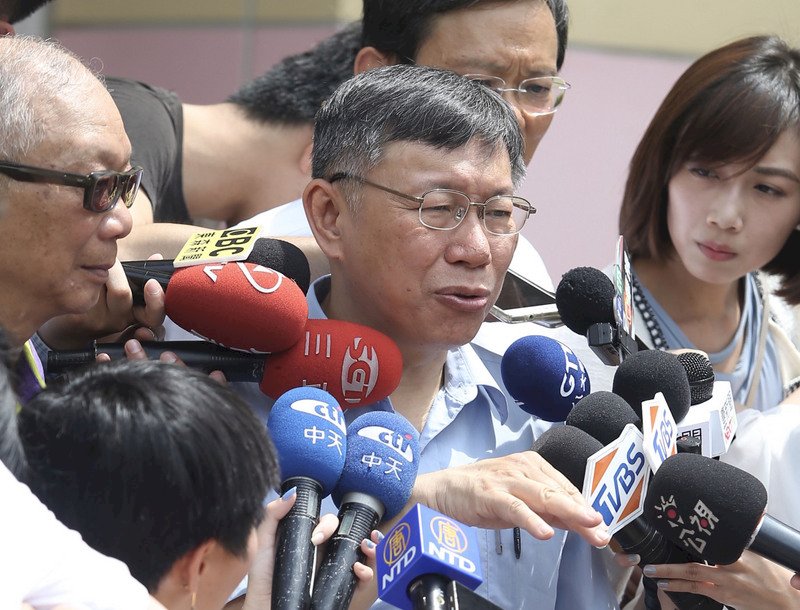 柯文哲：不打姚、丁 選戰策略是做好市政
