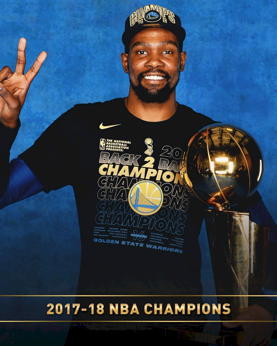 NBA總冠軍戰MVP 杜蘭特連莊