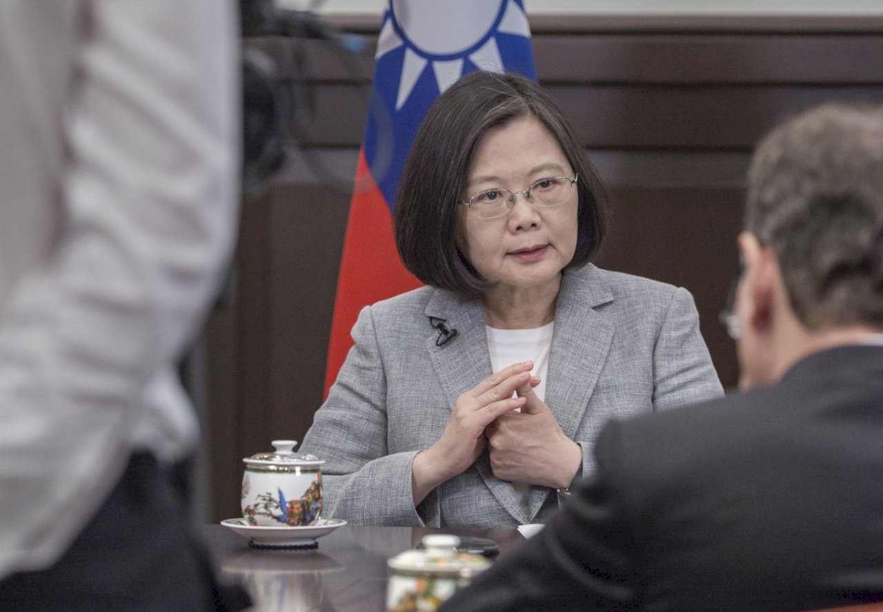 美媒引述蔡總統專訪 強大台灣能居戰略角色