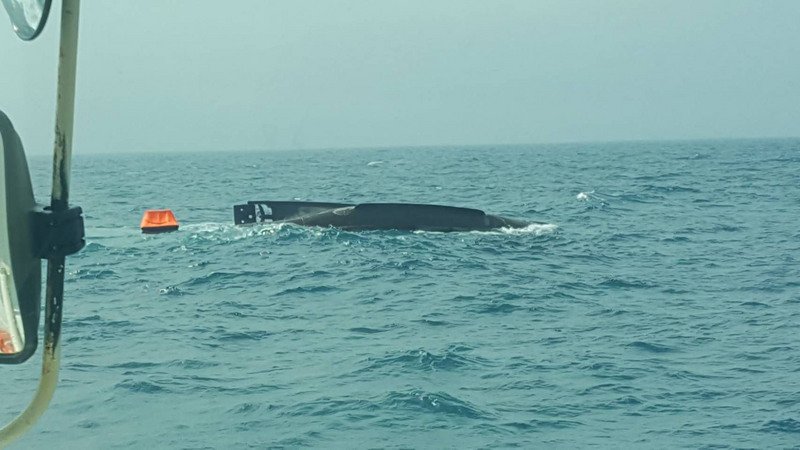 大陸漁船澎湖海域翻覆 兩岸海空搜尋