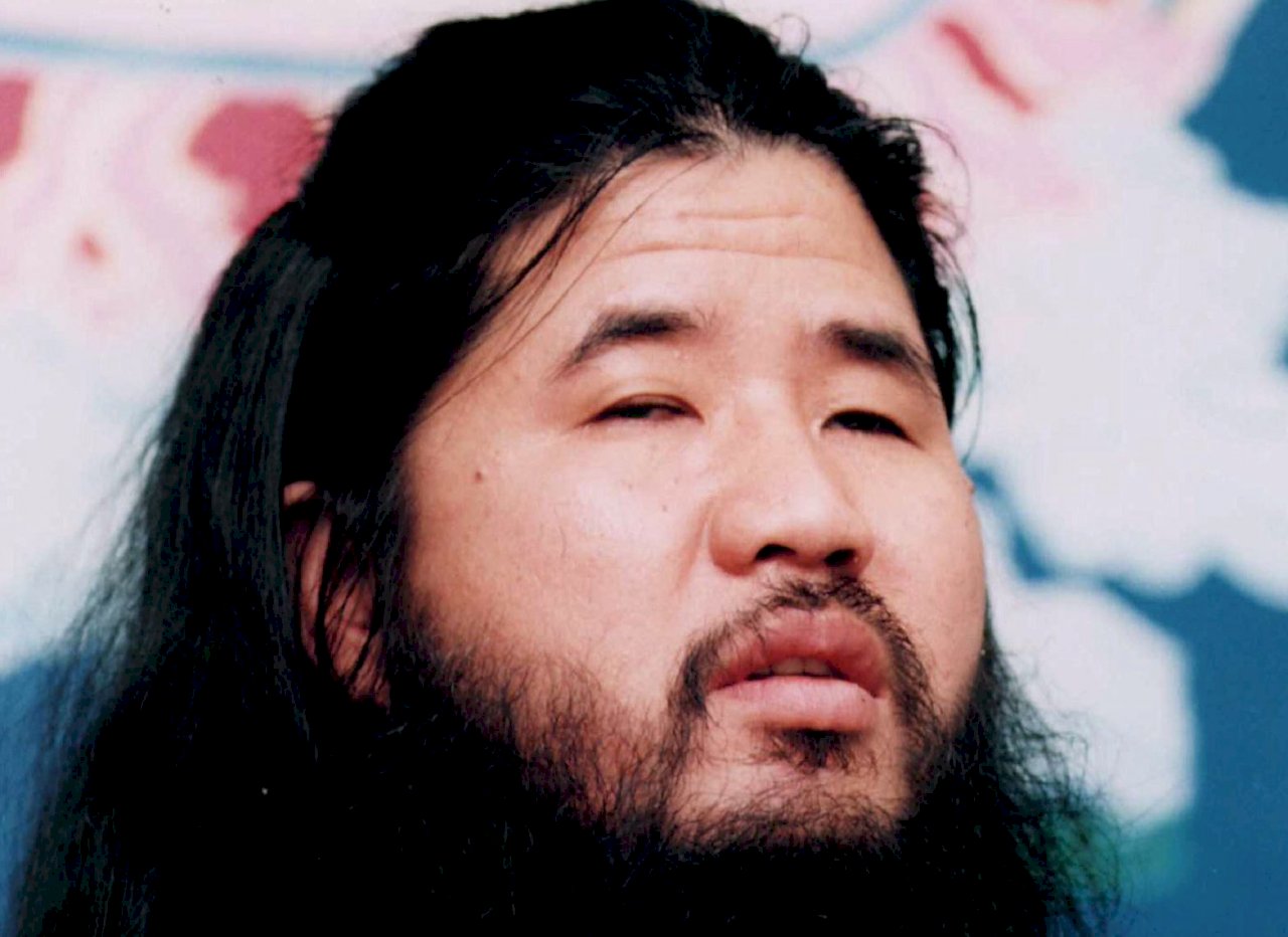 東京地鐵毒氣案殺人魔 麻原彰晃伏法