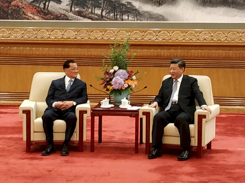 連習會 國民黨：對兩岸和平有正向意義