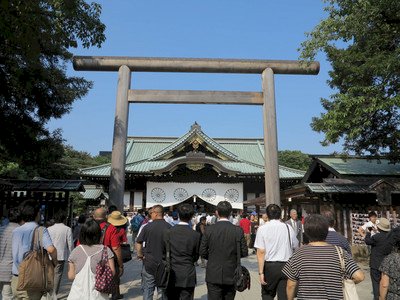 南韓：對安倍獻祭靖國神社深表憂慮