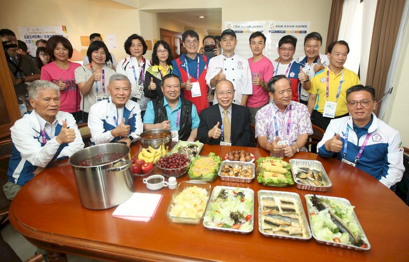 印尼亞運/代表團廚師隨行 讓選手嘗家鄉味
