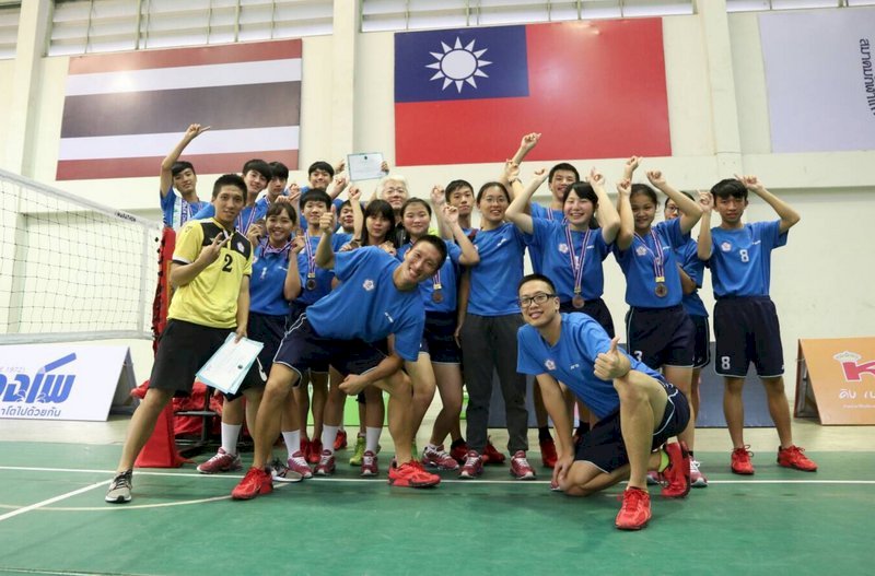 泰國U19藤球分齡賽 台灣小將奪3銅