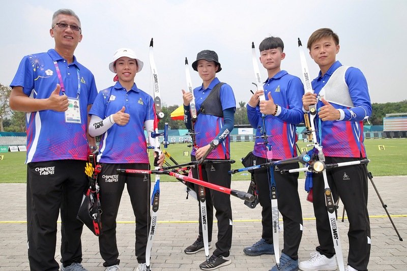 印尼亞運/女子射箭團體排名 中華名列第二