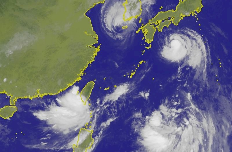 熱帶性低氣壓登陸屏東 不排除成颱