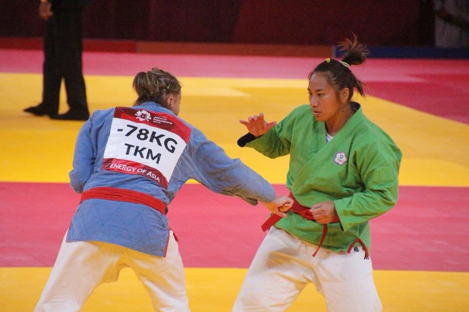 印尼亞運/克拉術女子78公斤 楊憲慈摘銅