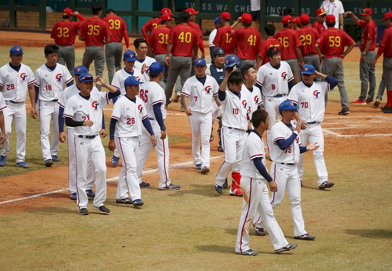 亞運棒球銅牌戰 台灣8局提前10比0擊潰中國
