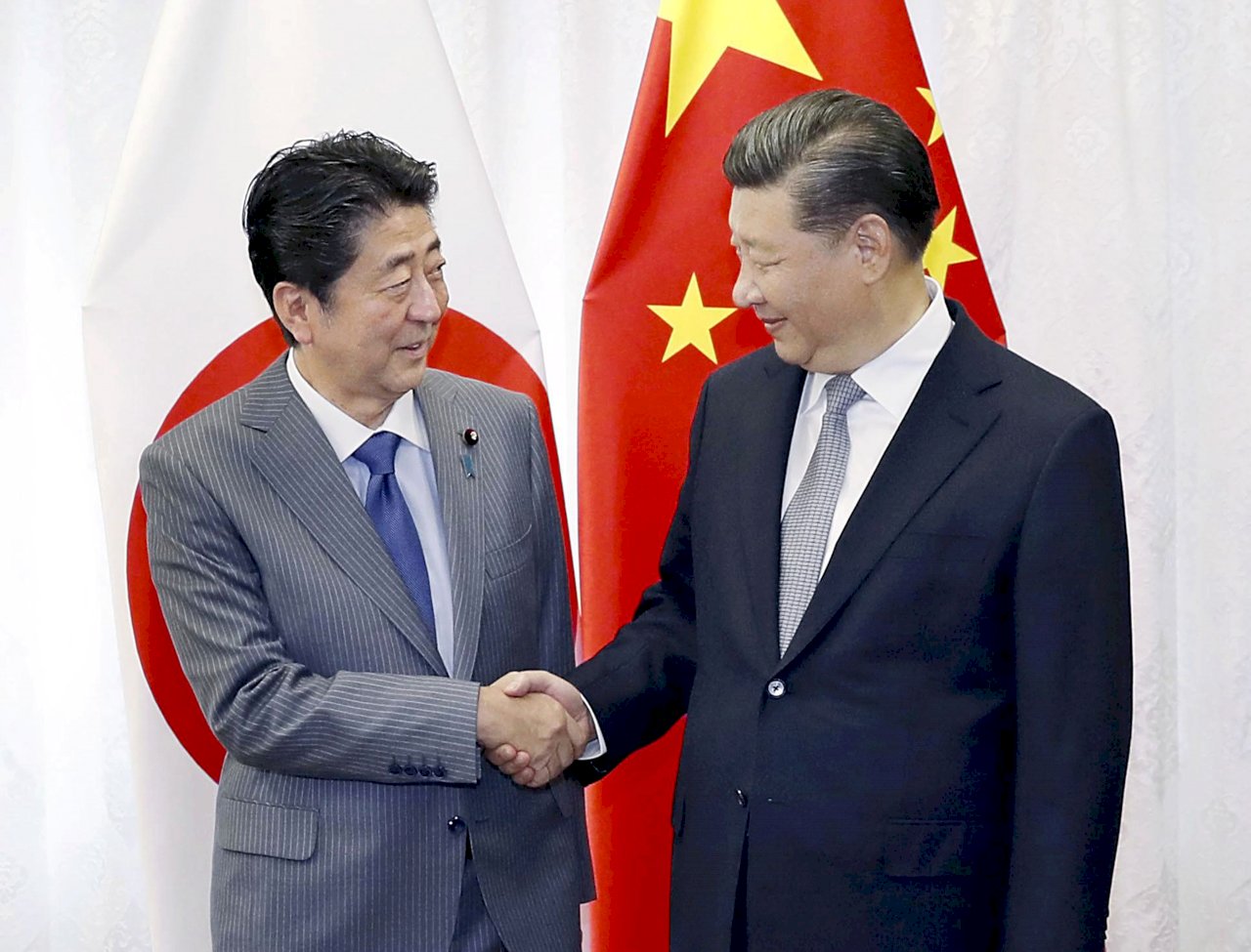習安會 安倍：中日合作地平線漸漸廣闊