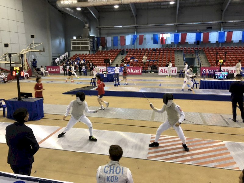 亞洲U23擊劍錦標賽 中華小將拚佳績