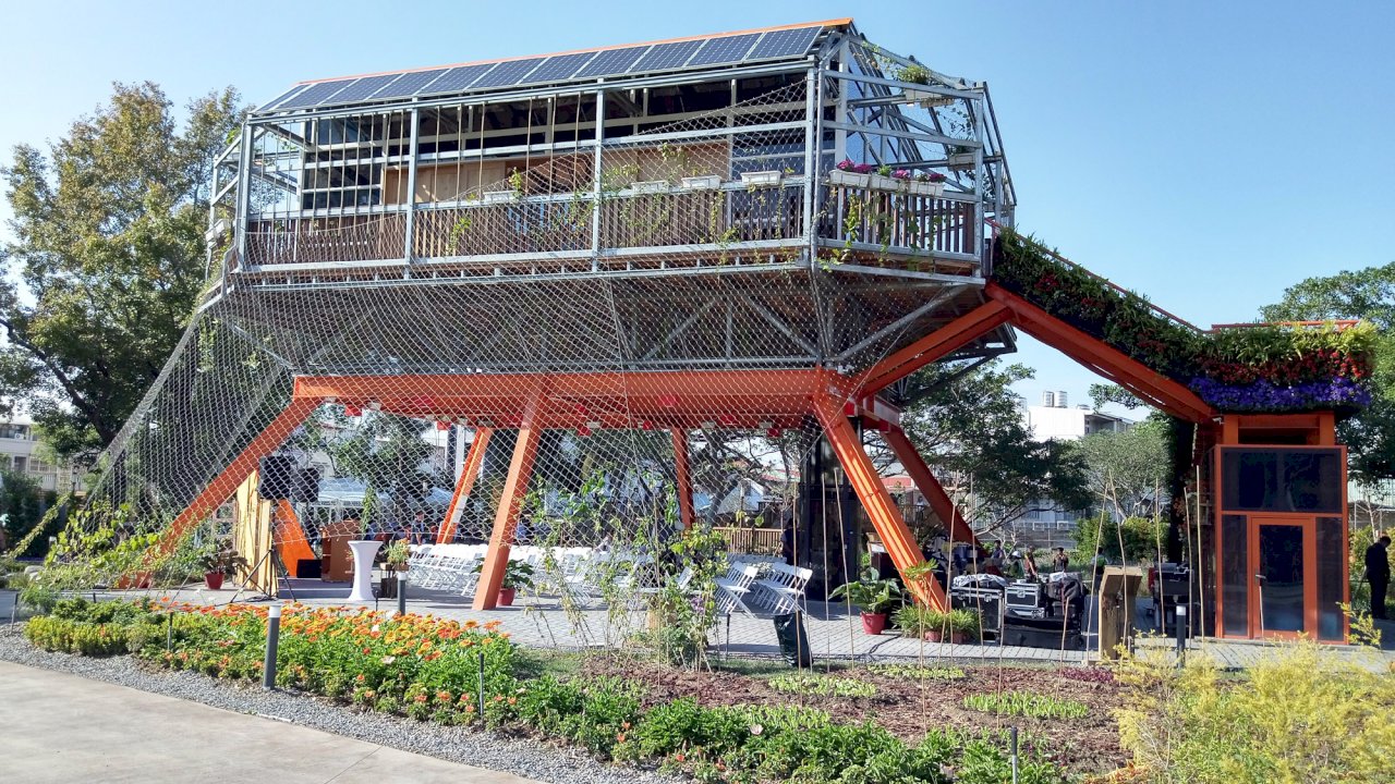 台灣首座循環建築 台中花博荷蘭館處處有玄機
